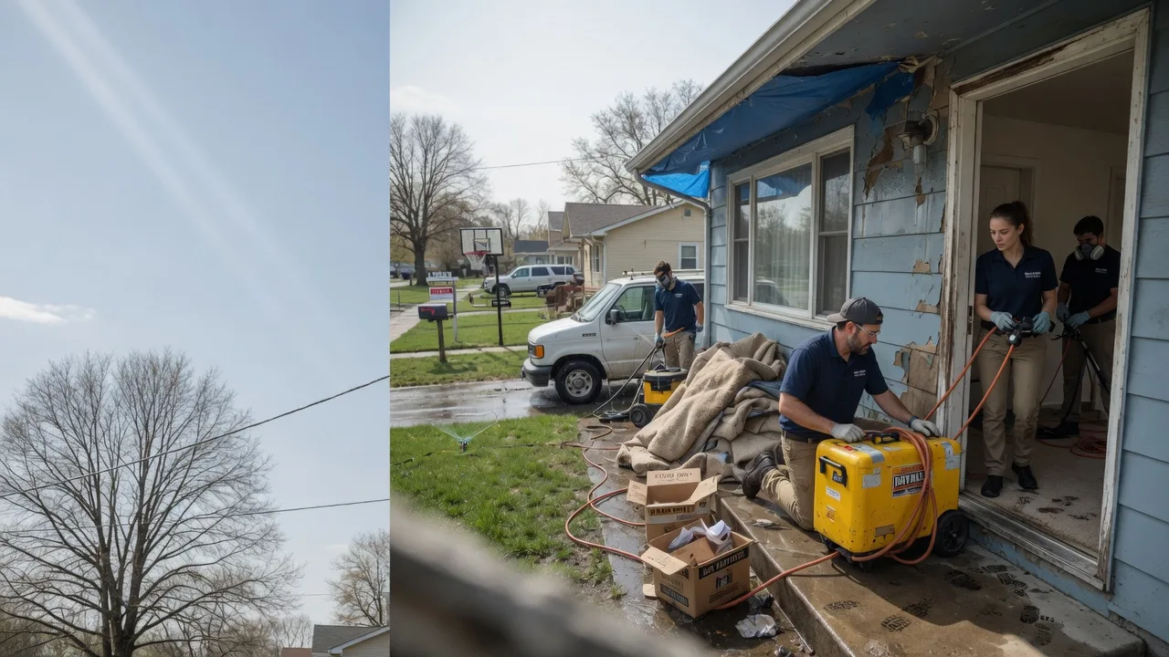 Basement Flood Cleanup in Berlin, OH near me